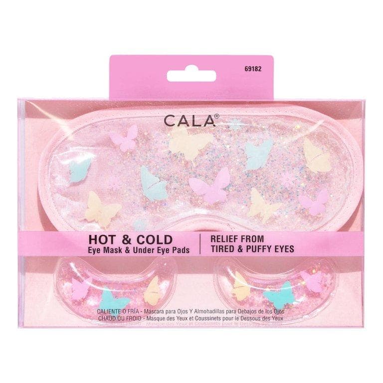 CALA Hot & Cold Eye Mask Set -Butterfly