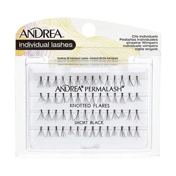 Andrea Permalash Individual Flare Eyelashes - Short