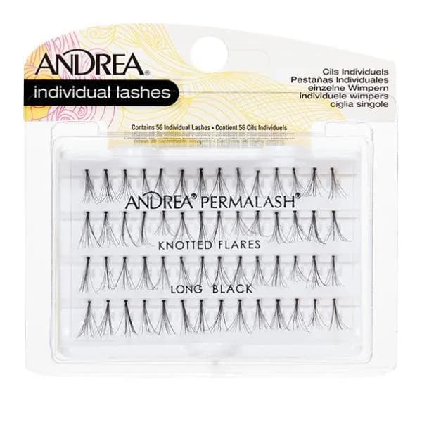 Andrea Permalash Individual Flare Eyelashes - Long