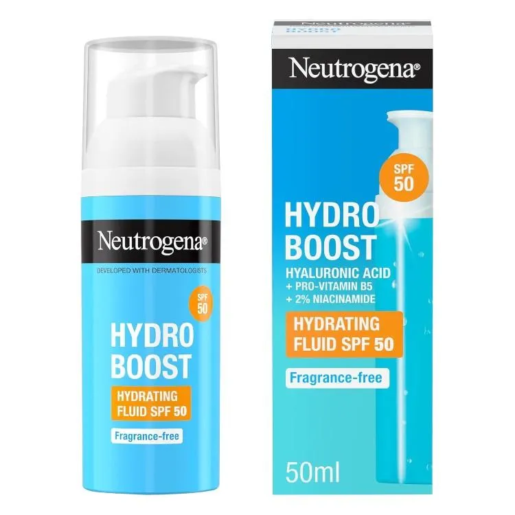 Neutrogena Fluid Sunscreen Fragrance Free Hydro Boost - 50ml