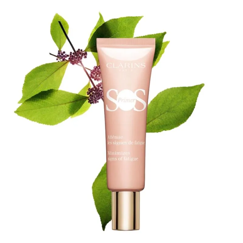 Clarins SOS Color Correcting + Hydrating Face Primer - radiance