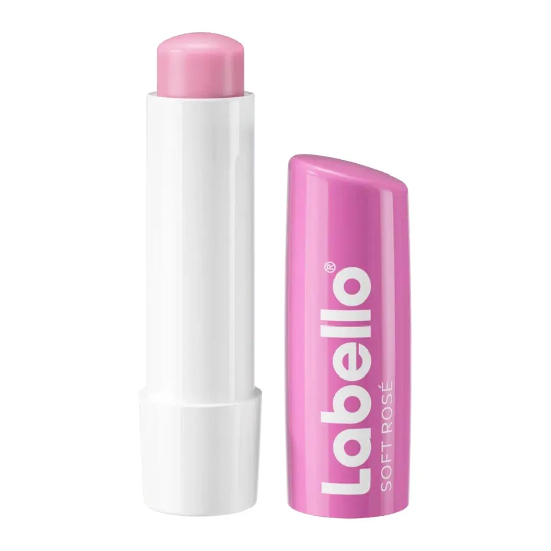 Labello Soft Rose Lip Balm -  4.8 g