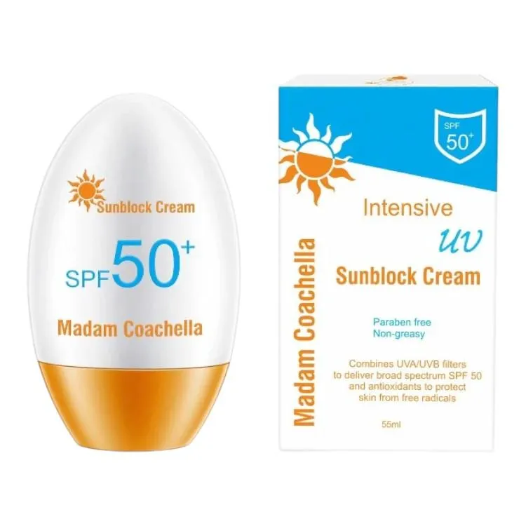 Madam Coachella Sunblock Cream Spf50 - 55ml