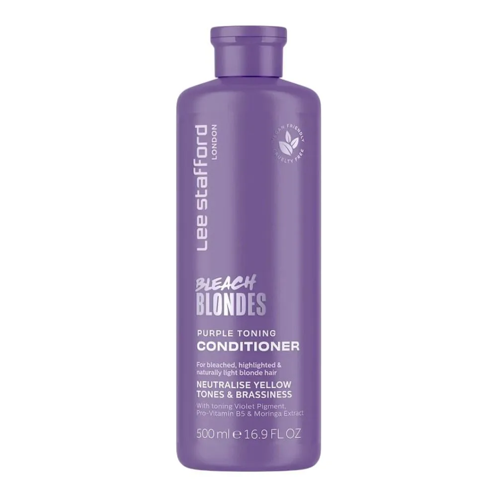 Lee Stafford Bleach Blondes Purple Toning Conditioner - 500ml