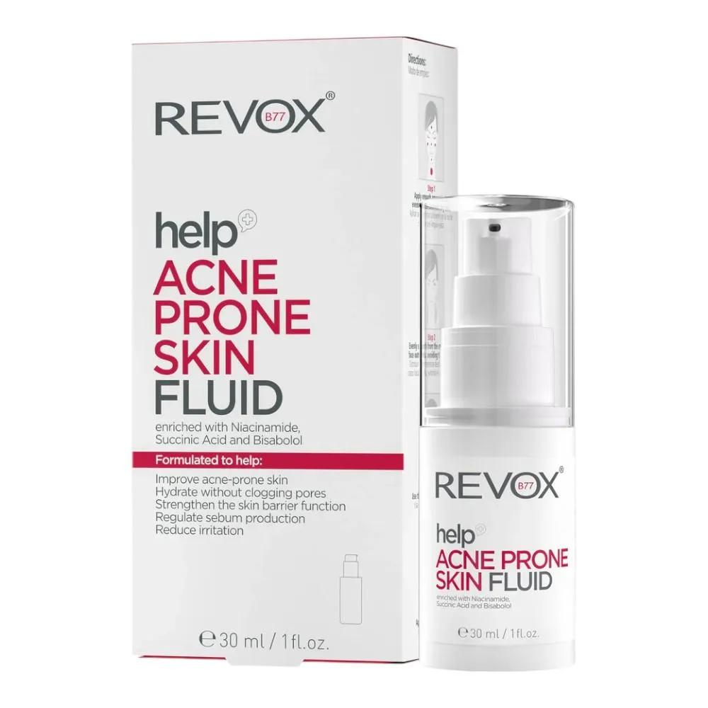 REVOX Help Acne Prone Skin Fluid - 30ml