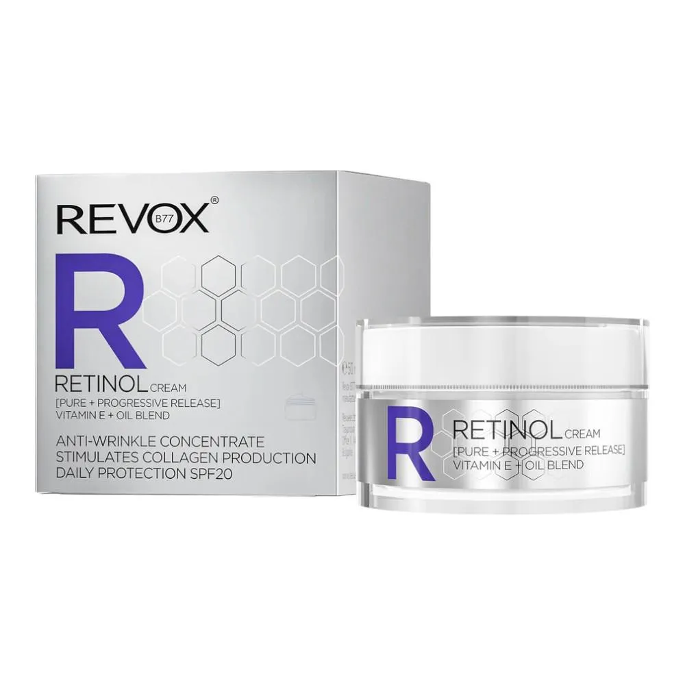 REVOX Retinol Daily Anti-Wrinkle Cream SPF20 - 50ml