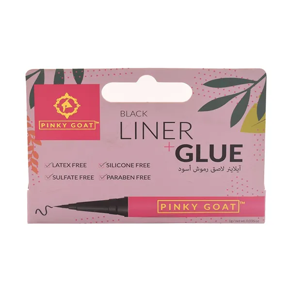 Pinky Goat Black Liner + Eye Lashes Glue