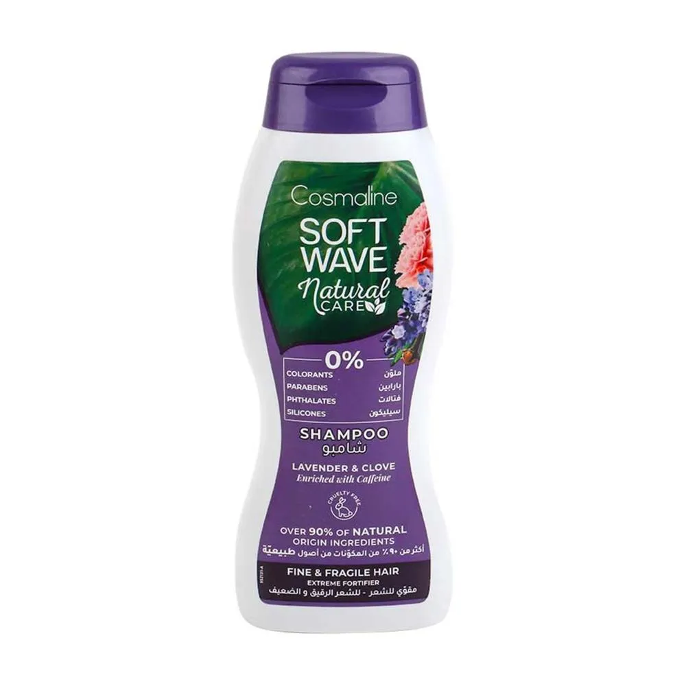 Cosmaline Soft Wave Shampoo Natural Care Fine-Fragile Hair - 400ml