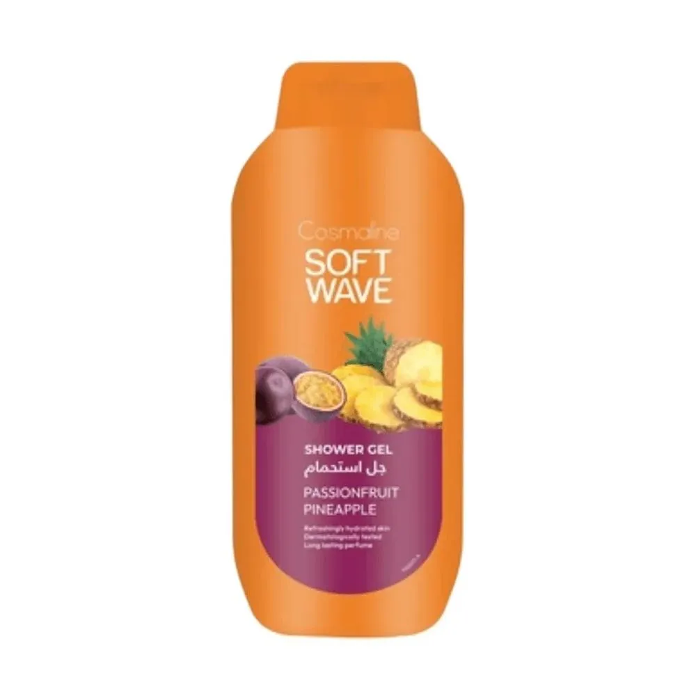 Cosmaline Soft Wave Shower Gel Passionfruit Pineapple - 650ml