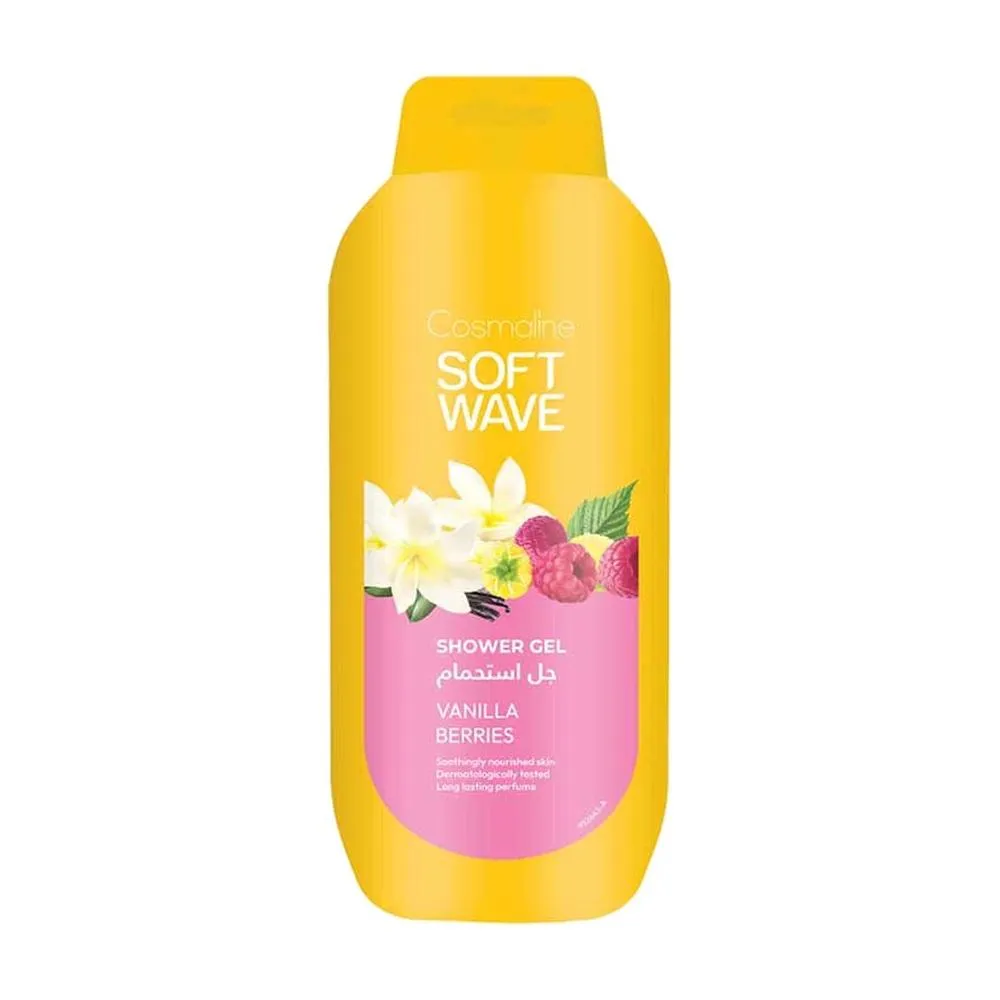 Cosmaline Soft Wave Shower Gel Vanilla Berries - 650ml
