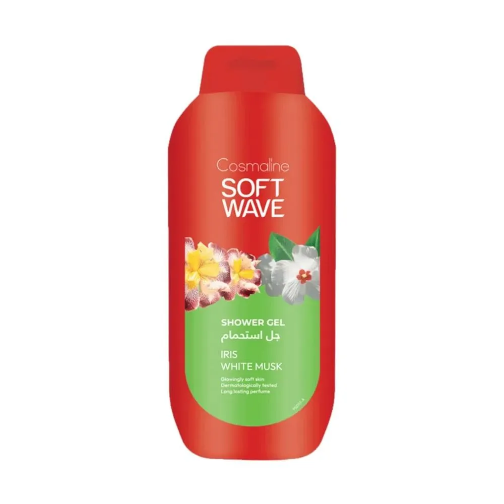 Cosmaline Soft Wave Shower Gel Iris White Musk - 650ml