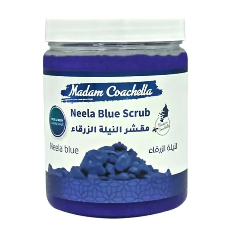 Madam Coachella Neela Blue Scrub For Foot & Body - 1200G