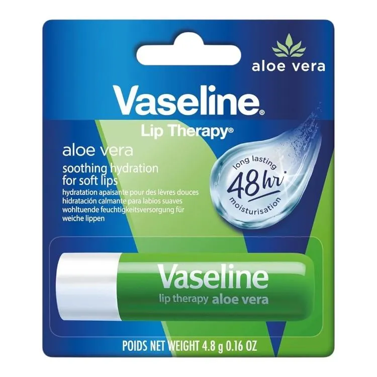 Vaseline Lip Therapy with Aloe Vera - 4.8 g