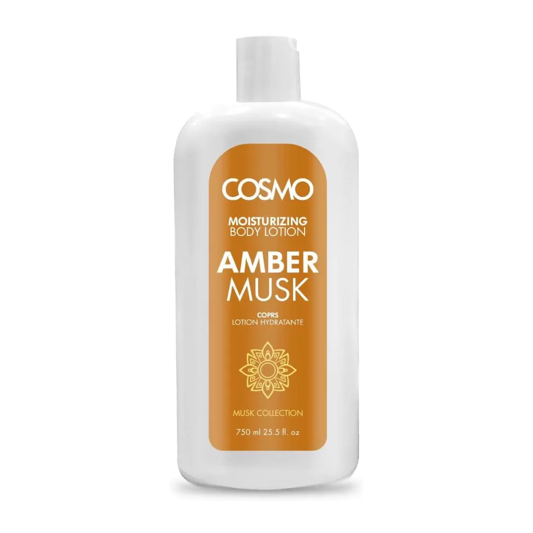 Cosmo Moisturizng Amber Musk Body Lotion - 750ml