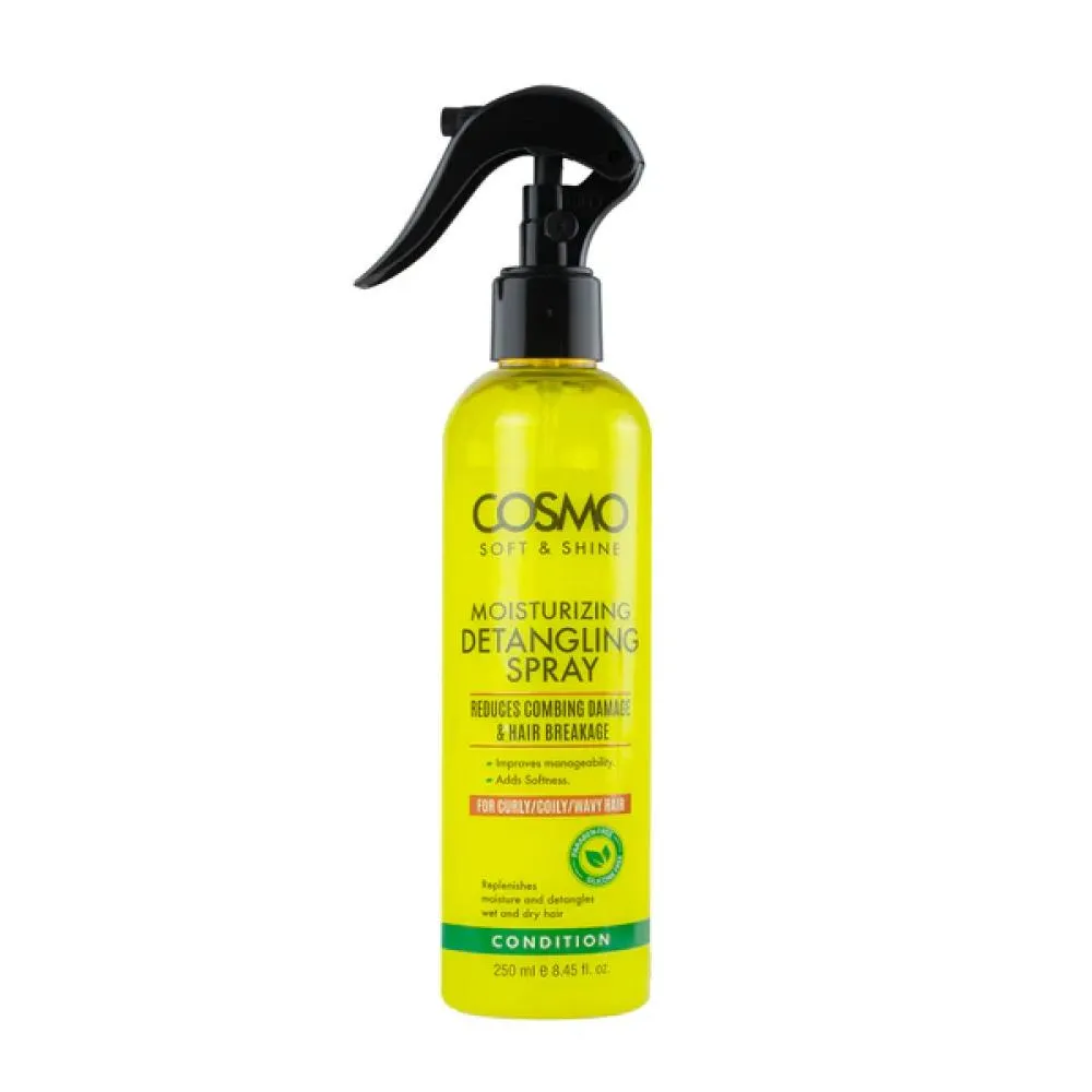Cosmo Soft & Shine Avocado & Shea Butter Detangling Spray -250ml