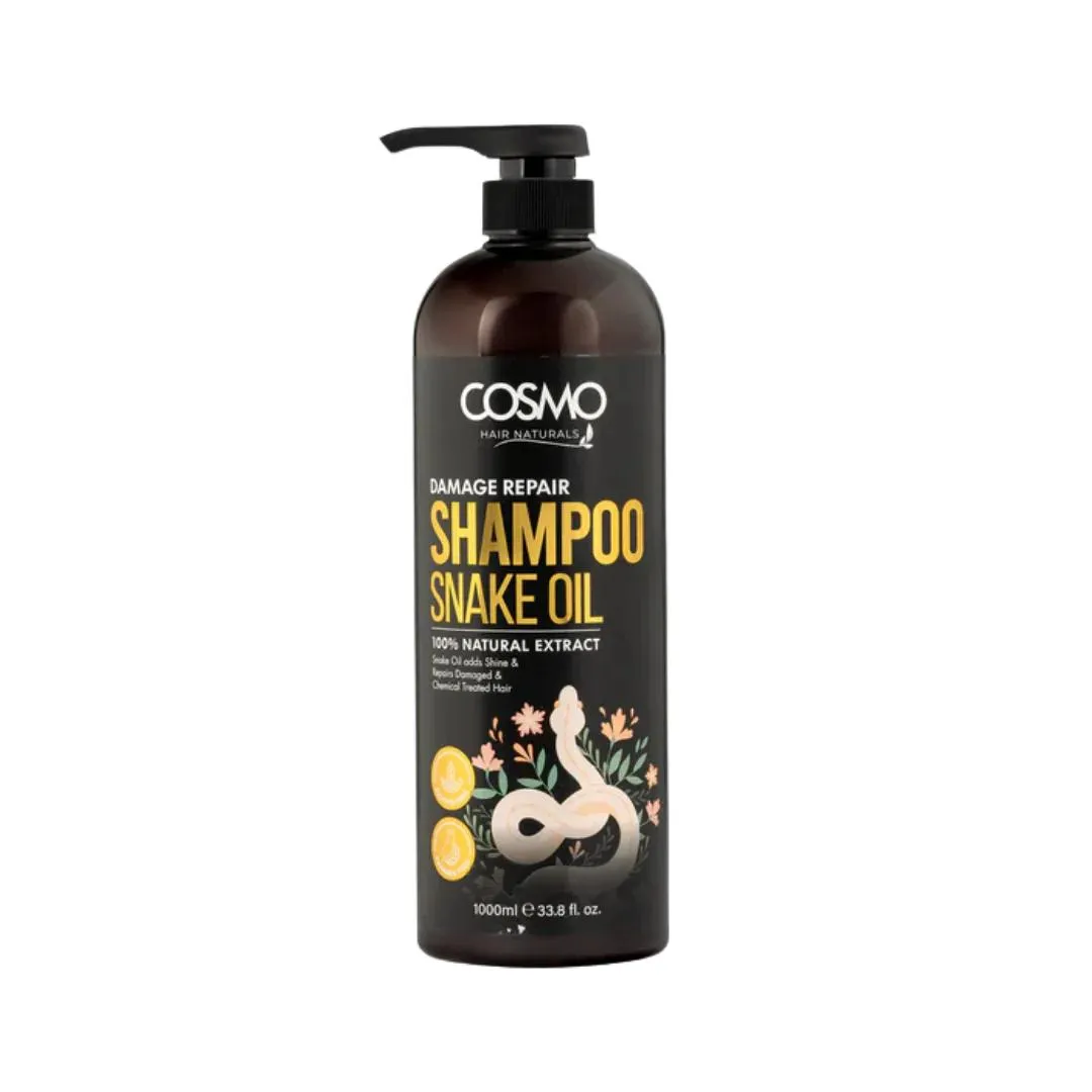 Cosmo Damage Repair Snake Oil Shampoo - 1000ml