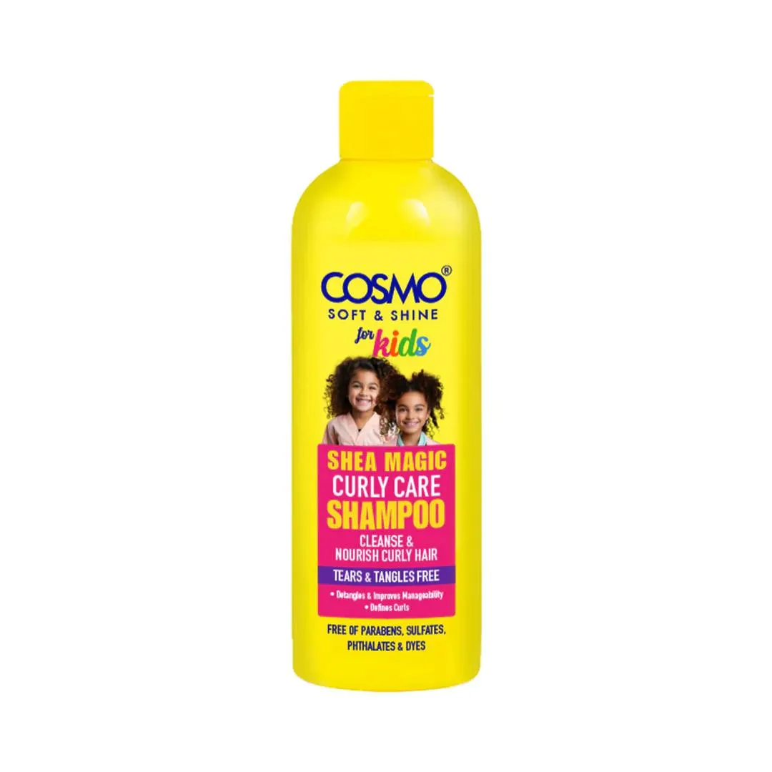 Cosmo Soft & Shine Kids Shea Magic Curly Care Shampoo - 480ml 