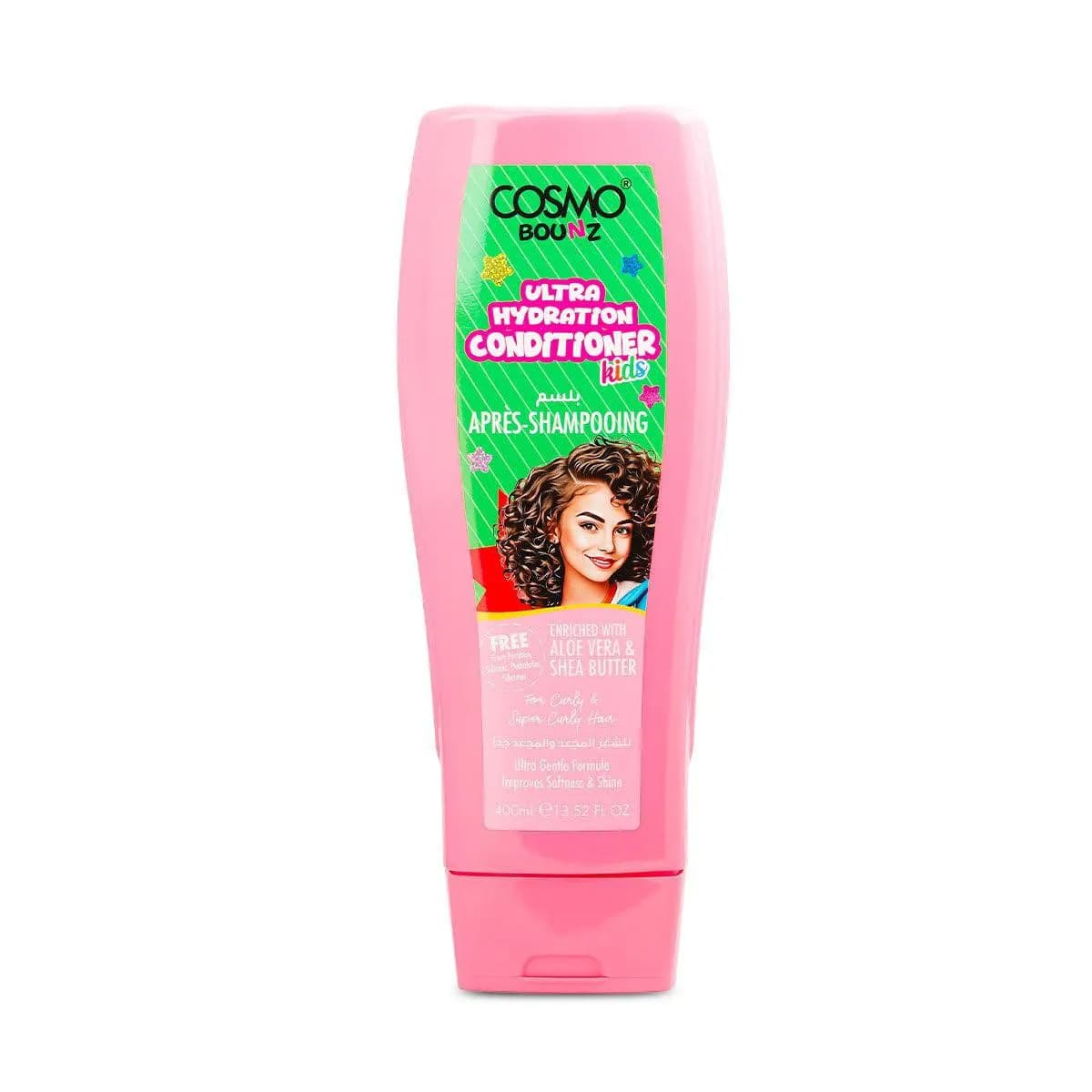 Cosmo Bounz Ultra Hydration Conditioner for Curly Hair for Kids - 400ml