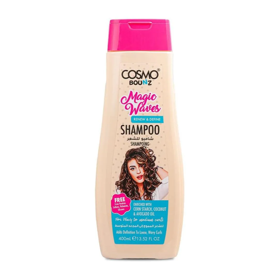 Cosmo Bounz Magic Waves Shampoo - 400 ml