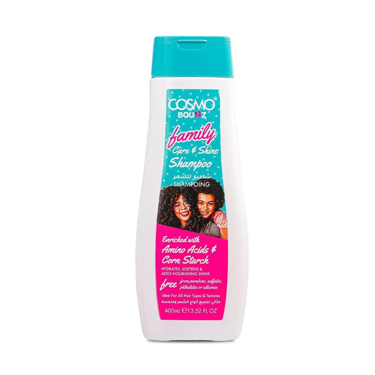 Cosmo Bounz Family Care & Shine Shampoo  - 400 ml