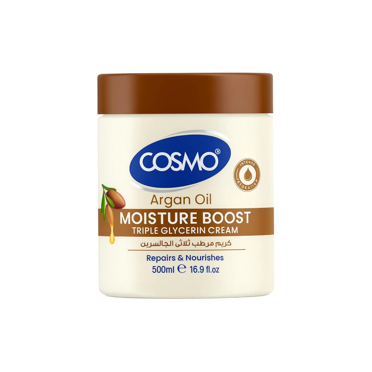 Cosmo Body Moisture Cream Argan Oil - 500ml