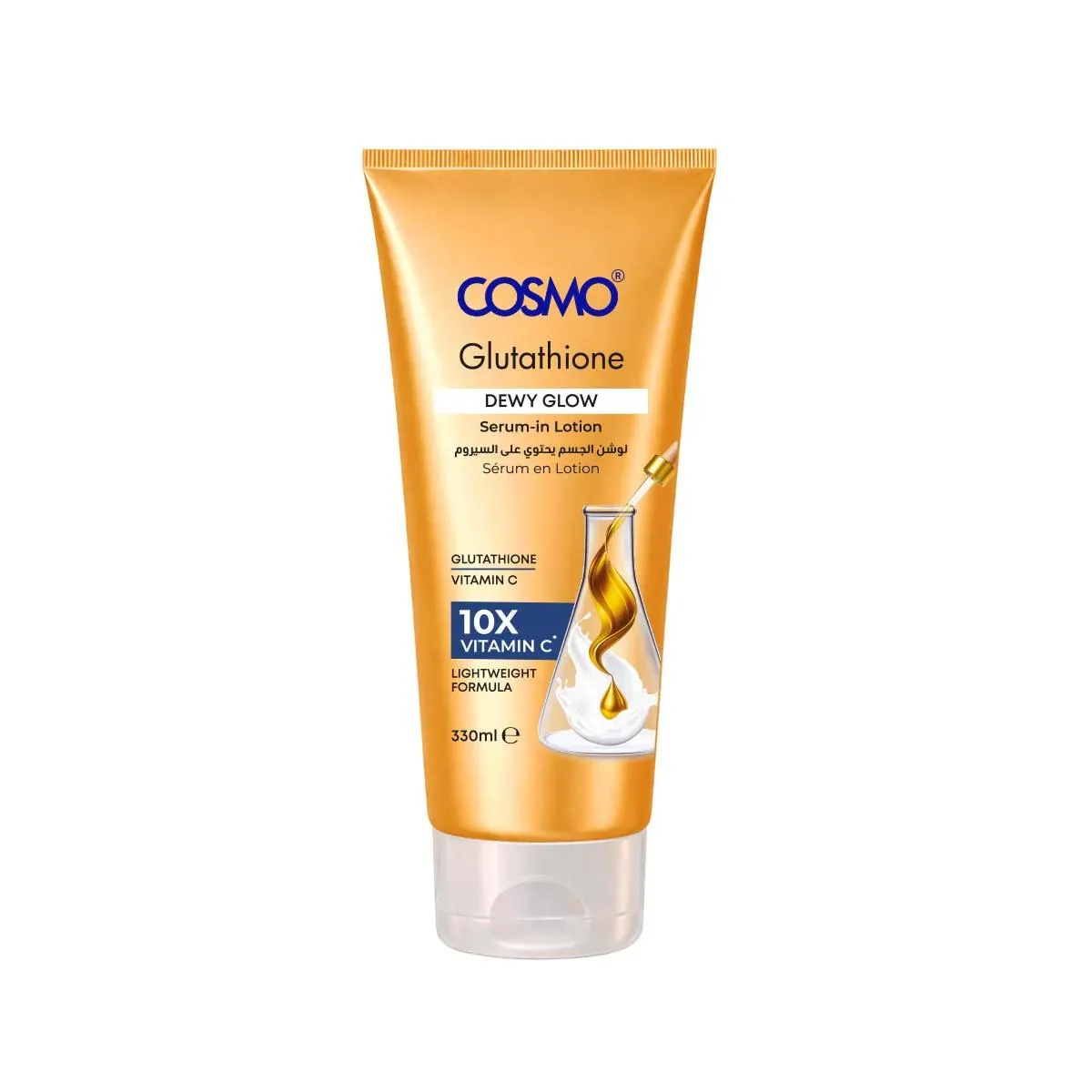 Cosmo Body Serum In Lotion Dewy Glow - 330ml