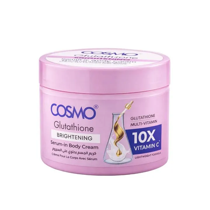 Cosmo Brightening Multivitamin Glutathione Body Cream - 400ml