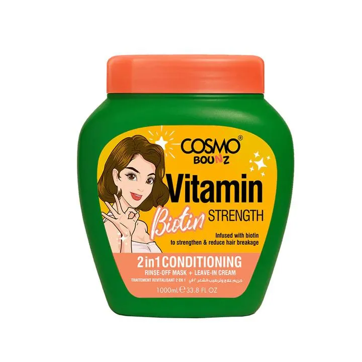 Cosmo Bounz 2In1 Conditioning Biotin - 1000ml