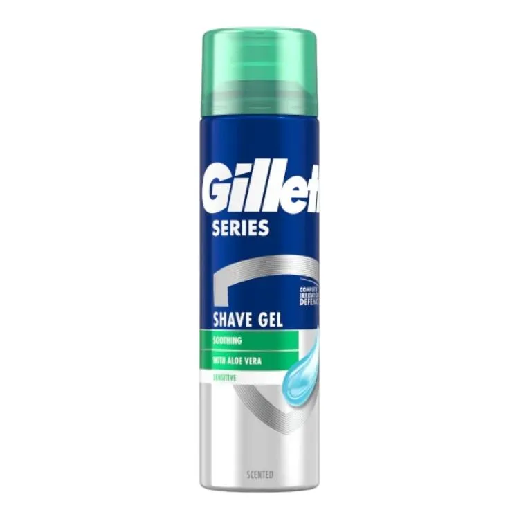Gillette Series Soothing Shave Gel Sensitive Aloevera - 200ml