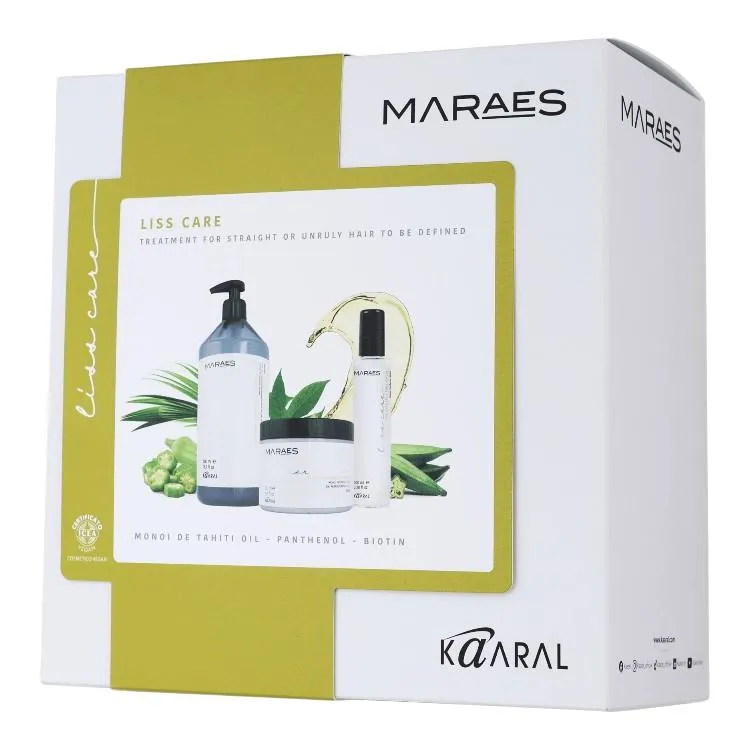 Maraes Liss Care Gift Box Shampoo-Mask-Split end Sealer