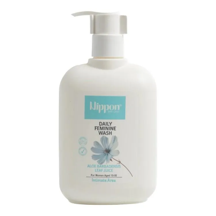 Nippon Daily Feminine Wash  ALOE BARBADENSIS LEAF JUICE - 250ml