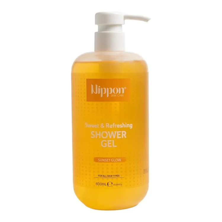 Nippon Sweet & Refreshing Shower Gel Sunset Glow - 600ml