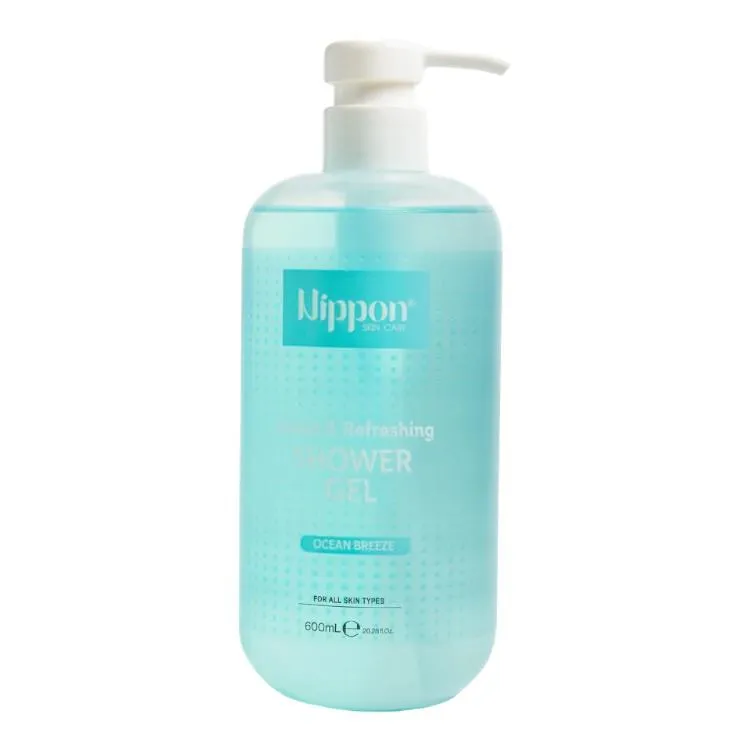 Nippon Sweet & Refreshing Shower Gel Ocean Breeze - 600ml