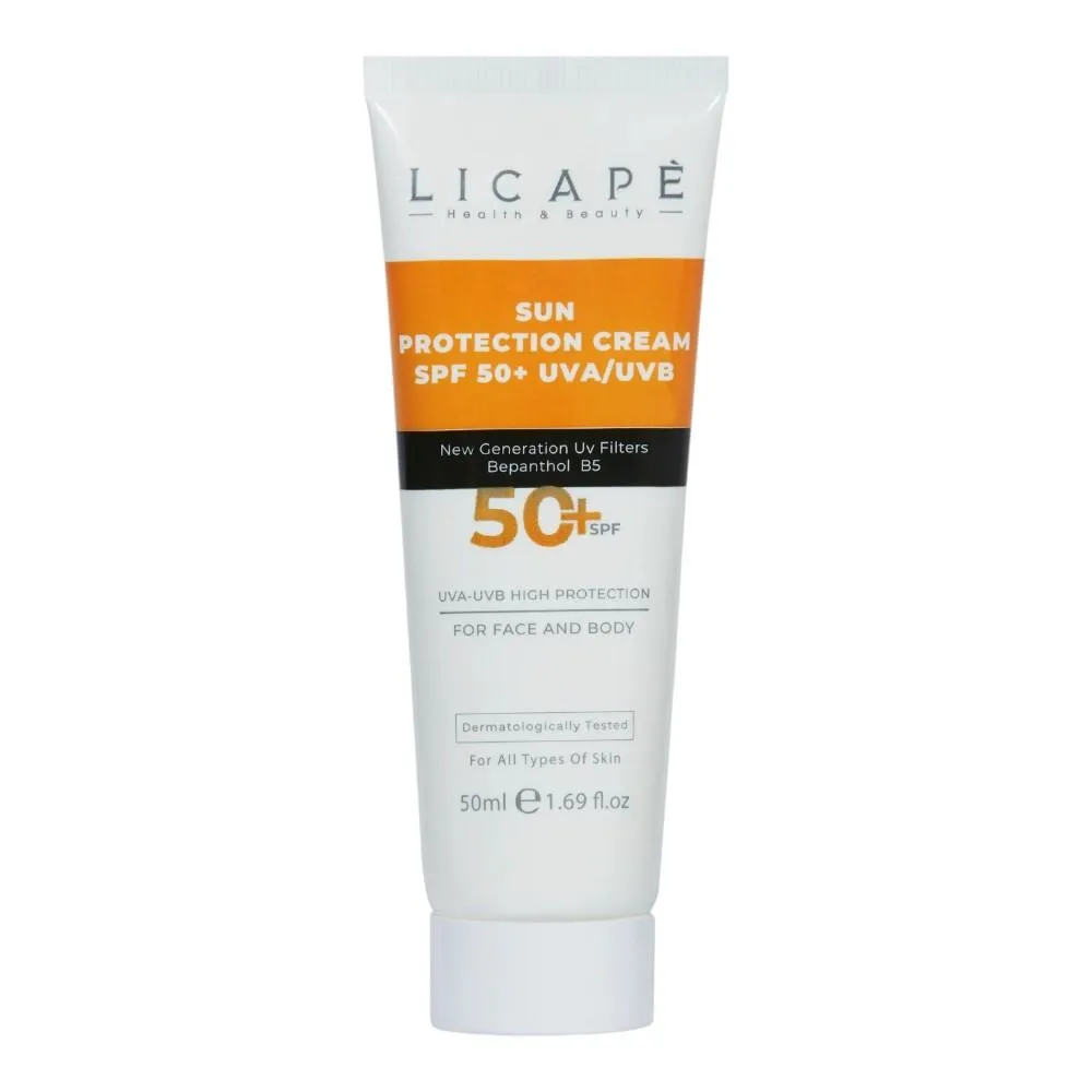 Licape Sun Protection Cream SPF 50 UVA-UVB - 50 ml