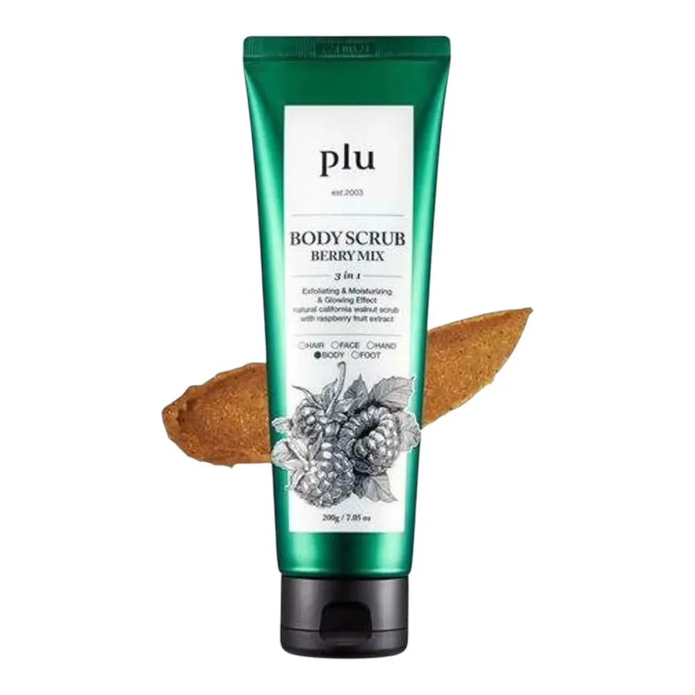 Plu Body Scrub Berry Mix - 200g
