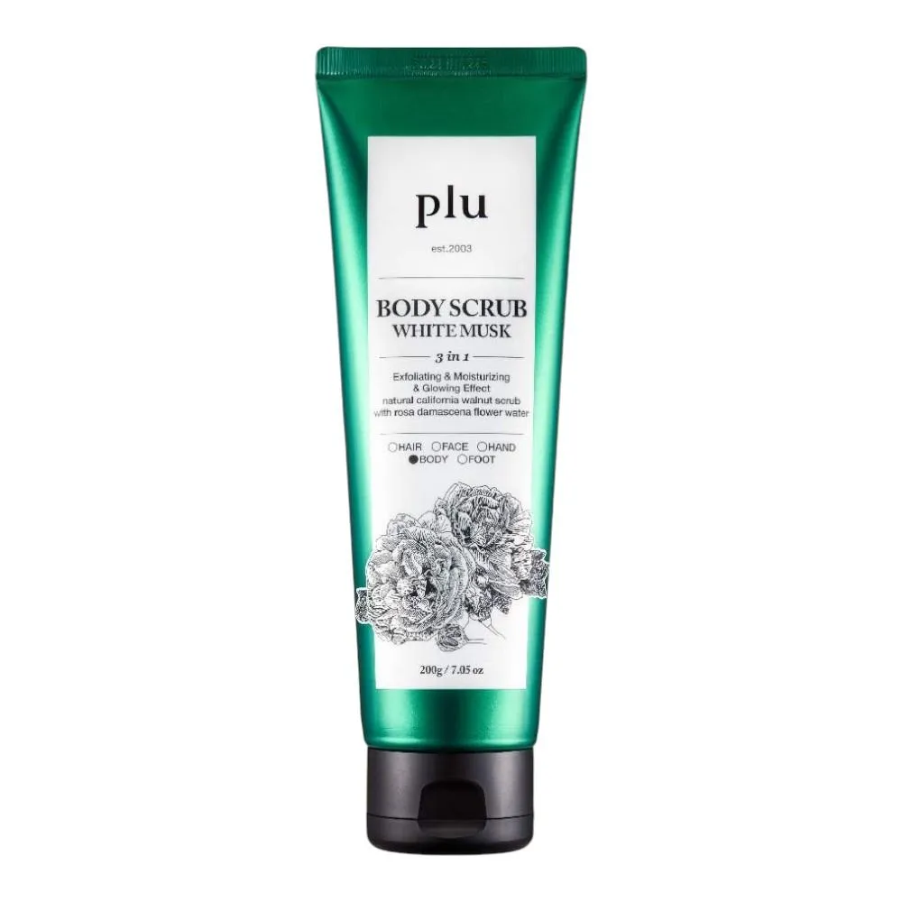 PLU White Musk Body Scrub - 200g