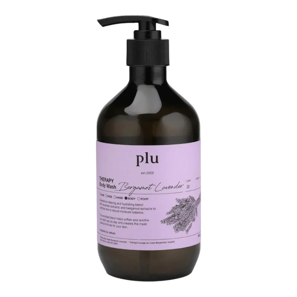 Plu Therapy Body Wash Bergamot Lavender - 500g