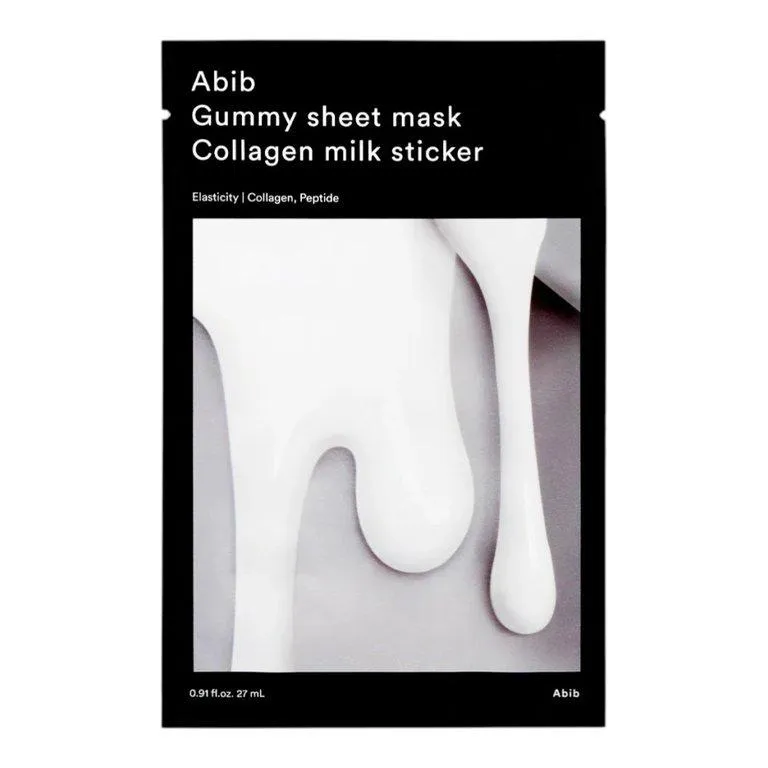 ABIB Gummy Sheet Mask Collagen Milk Sticker
