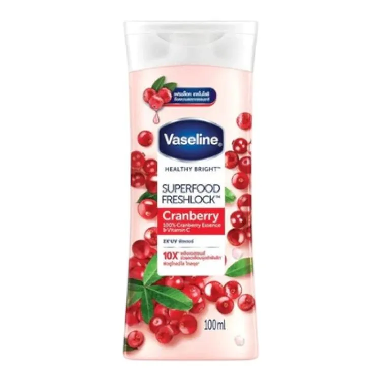 Vaseline Super Food Freshlock Cranberry Lotion -100ml