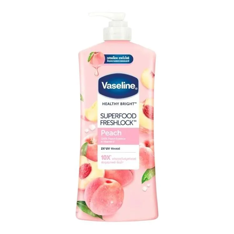 Vaseline Super Food Freshlock Peach Lotion - 500ml