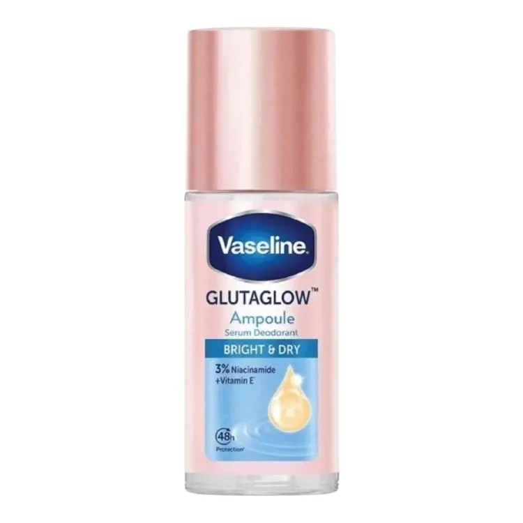 Vaseline Glutaglow Bright & Dry Ampoule Serum Deodorant - 45ml