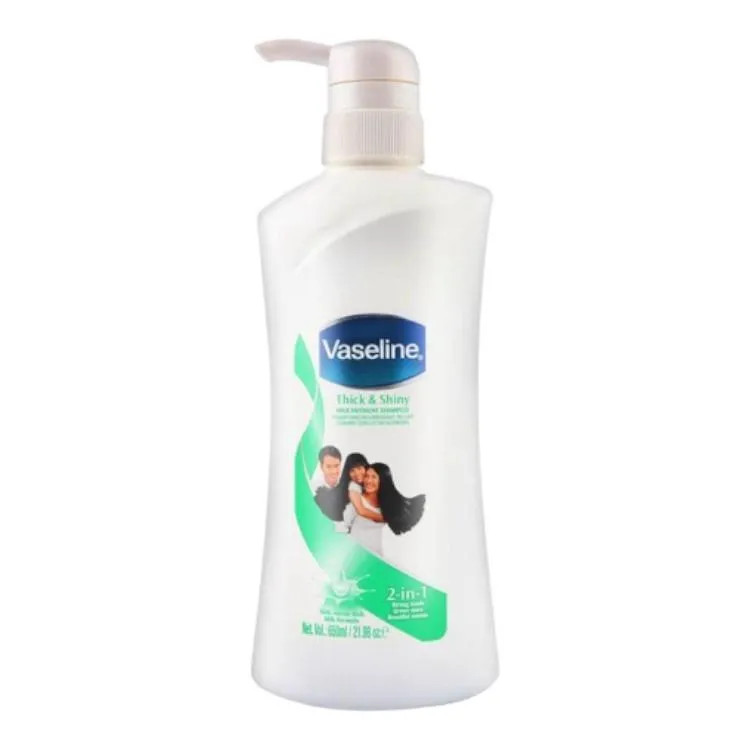 Vaseline Thick & Shiny 2in1 Shampoo - 650ml