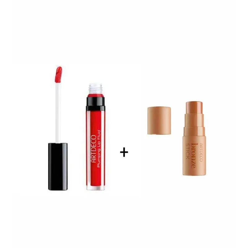 ARTDECO Plumping Lip Fluid 43 & Bronzer 01