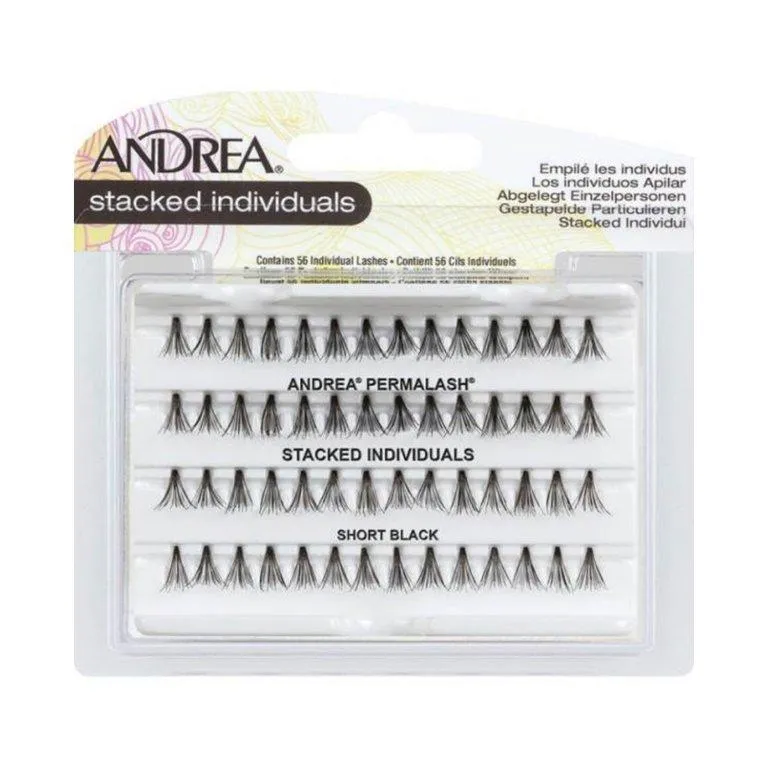 Andrea Stacked Individual Eyelashes - Short