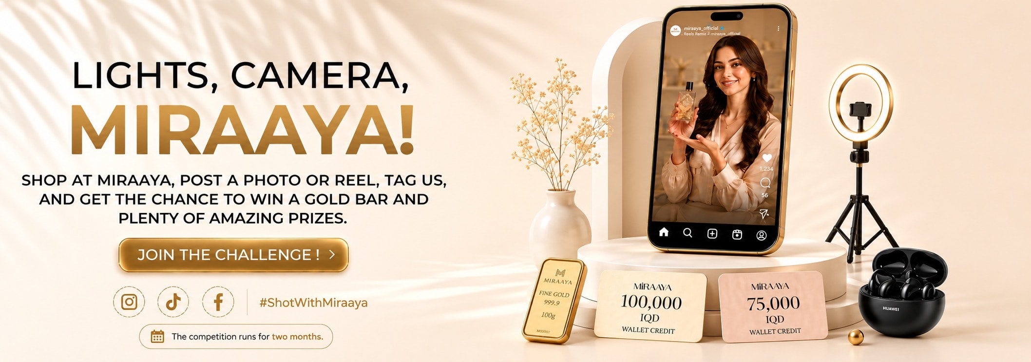 Lights, Camera, Miraaya!