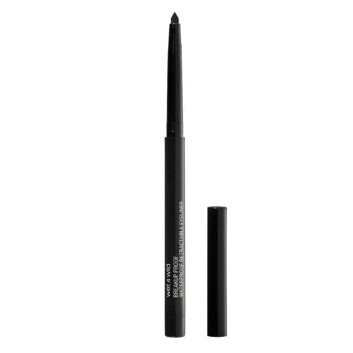 Wet n Wild Breakup Proof Waterproof Retractable Eyeliner - BLACKEST BLACK
