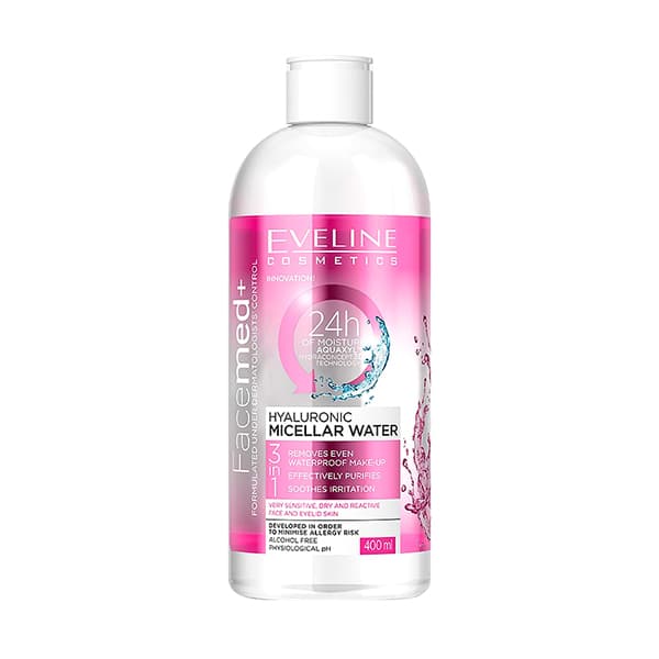 Eveline Facemed+ 3 In 1 Hyaluronic Micellar Water