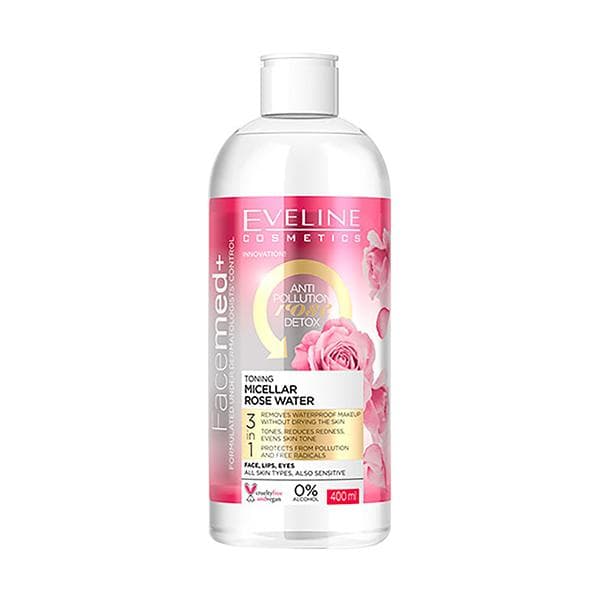 Eveline Facemed+ Toning Micellar Rose Water