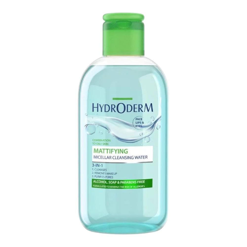 Hydroderm Micellar Water 3 In 1 Mattifying For Combination to Oily Skin - 250ml