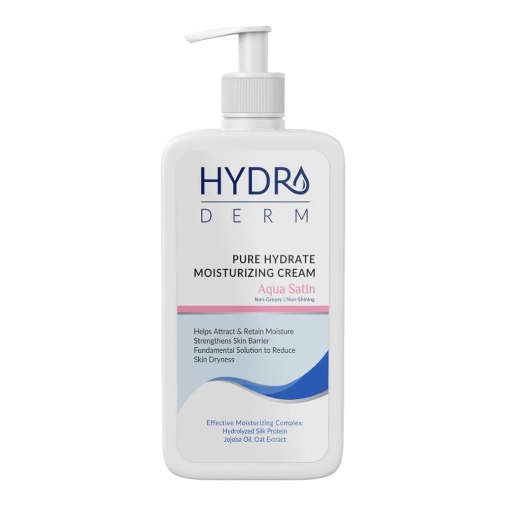 Hydroderm Pure Hydrate Moisturizing Cream Aqua Satin - 500ml